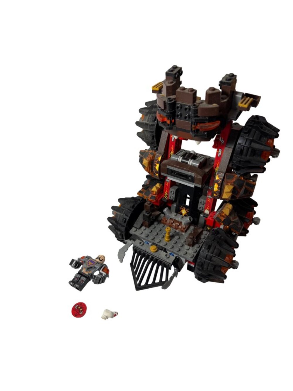 Lego Nexo Knights General Magmars Siege Machine Of Doom 70321 INCOMPLETE